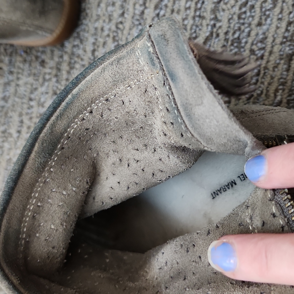 Isabel Marant Bealay Suede Booties - Picture 15 of 16